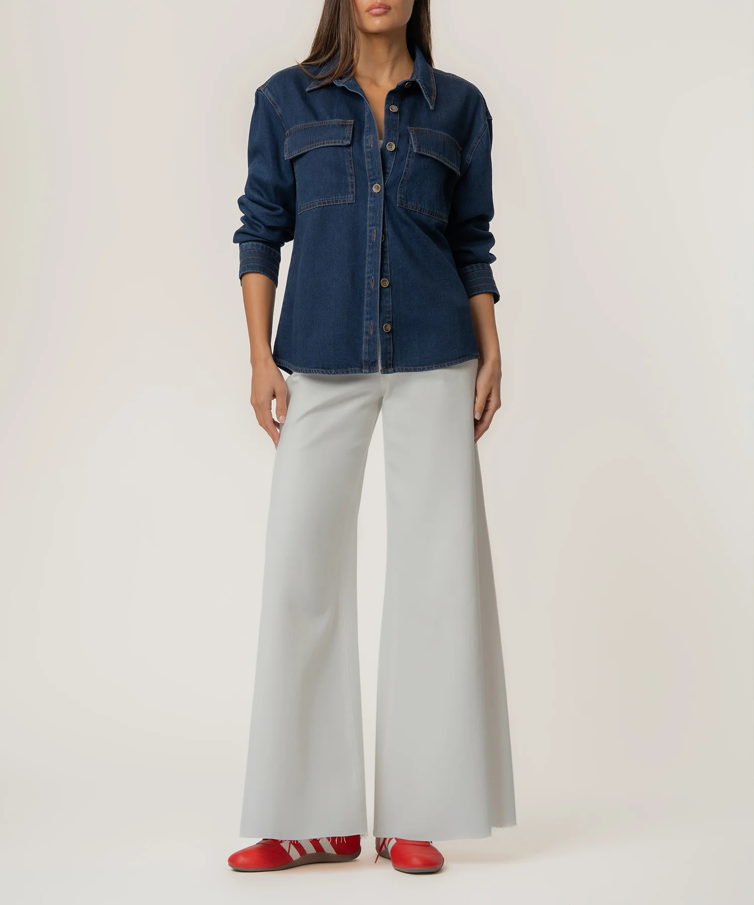 Channing Shirt in Disposition Wash | Kut From Kloth