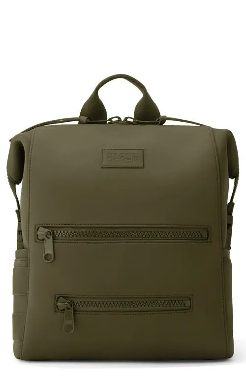Dagne Dover Indi Medium Neoprene Diaper Backpack in Dark Moss at Nordstrom | Nordstrom