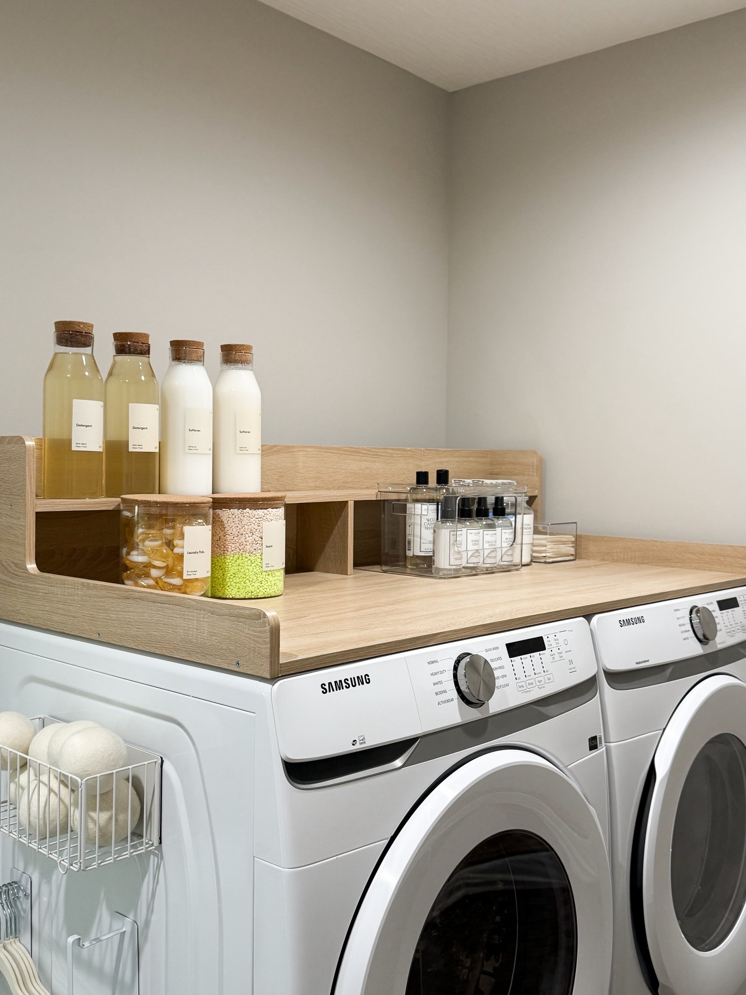 Amazon Laundry room organization, small laundry room organization, washer & dryer topper 

#LTKFindsUnder100 #LTKHome