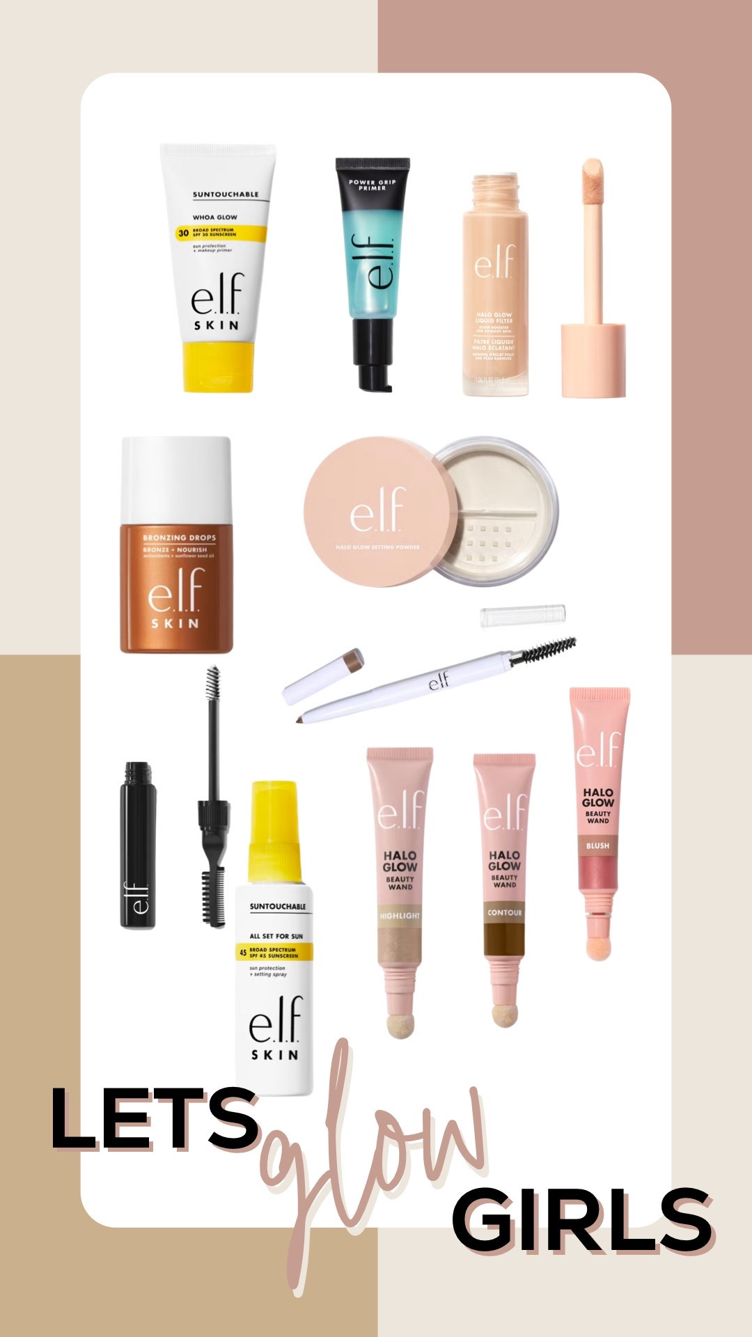 As a professional MUA, I am a HUGE fan of elf cosmetics! I use every single one of these products in my daily makeup routine and I promise you - it lasts just as long as my high-end products!

If you're looking to up your makeup game without breaking the bank - this is the perfect start! Plus they are part of the LTK spring sale! Hurry and grab these deals before they go away!

#LTKFindsUnder50 #LTKBeauty #LTKSpringSale