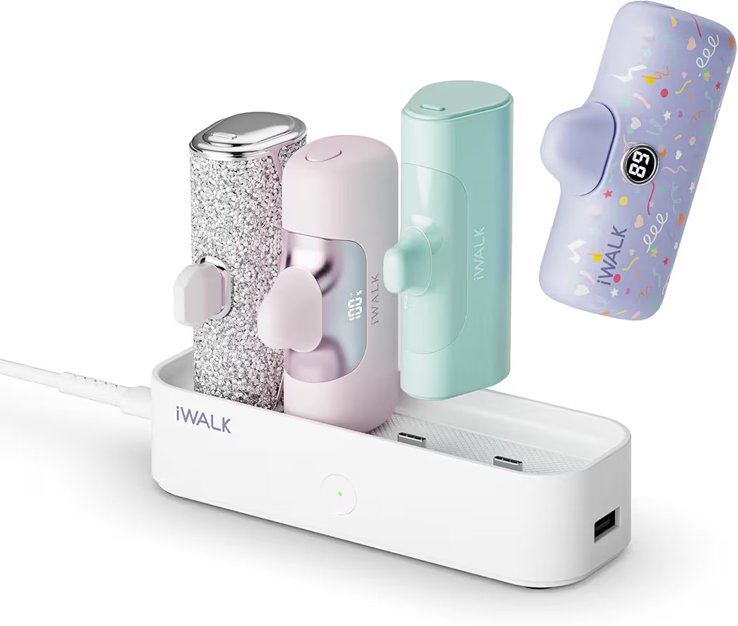 iWALK Charger Station for Portable Charger 4500mAh, 4800mAh, 5000mAh Power Bank for iPhone Chargi... | Amazon (US)