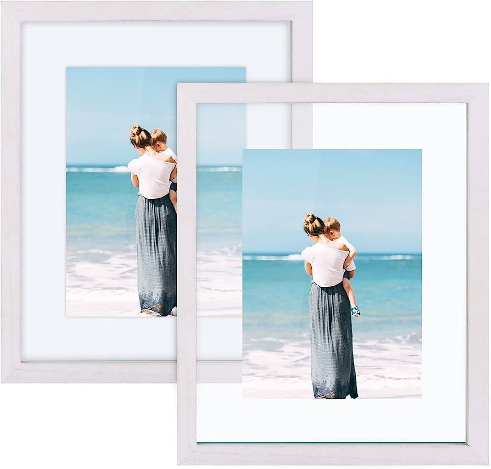 DLQuarts Floating Picture Frames, 8x10 Picture Frame, Floating Display for 2x3, 3.5x5, 5x7 Pictur... | Amazon (US)