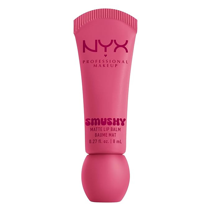 NYX PROFESSIONAL MAKEUP Smushy Matte Lip Balm, Tinted Lip Moisturizer with Soft, Matte Finish - S... | Amazon (US)
