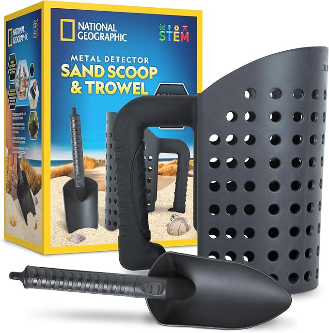 NATIONAL GEOGRAPHIC Metal Detector Accessories – Includes Sand Scoop for Metal Detecting and Me... | Amazon (US)