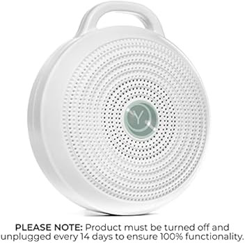 Yogasleep Rohm Portable White Noise Sound Machine, 3 Soothing Natural Sounds with Volume Control,... | Amazon (US)