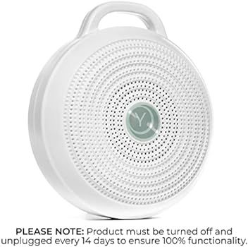 Yogasleep Rohm Portable White Noise Sound Machine, 3 Soothing Natural Sounds with Volume Control,... | Amazon (US)