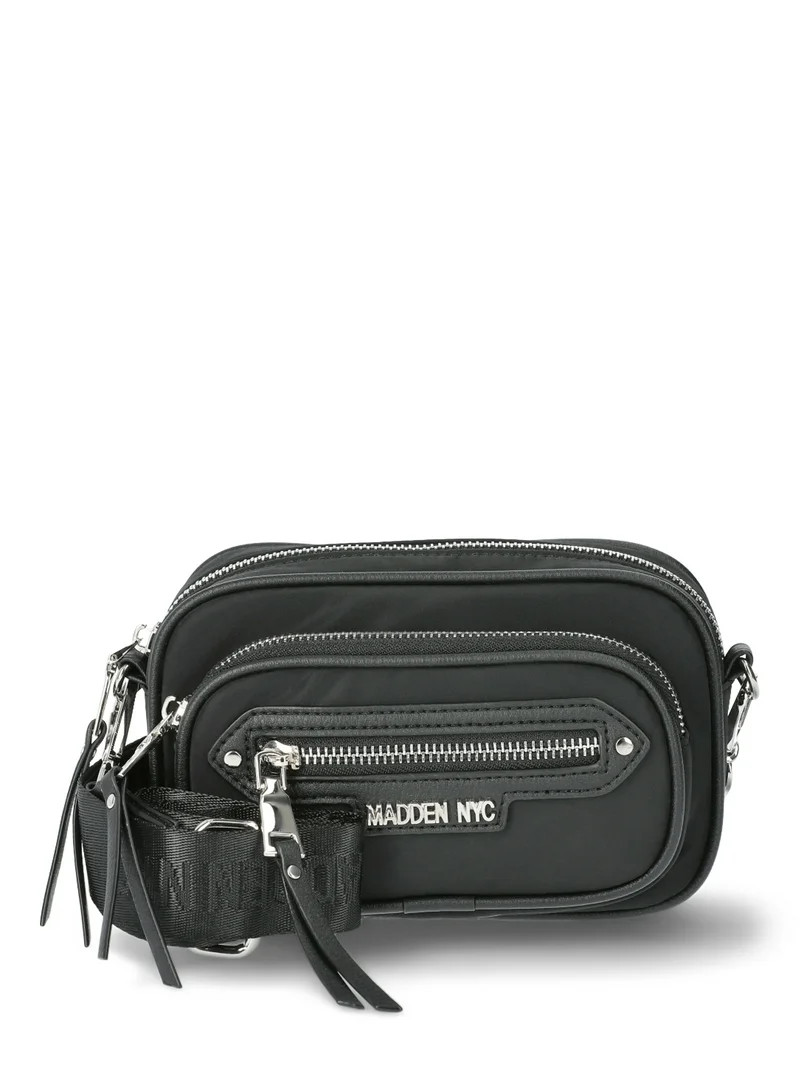 Madden NYC Women's Convertible Camera Bag, Black | Walmart (US)
