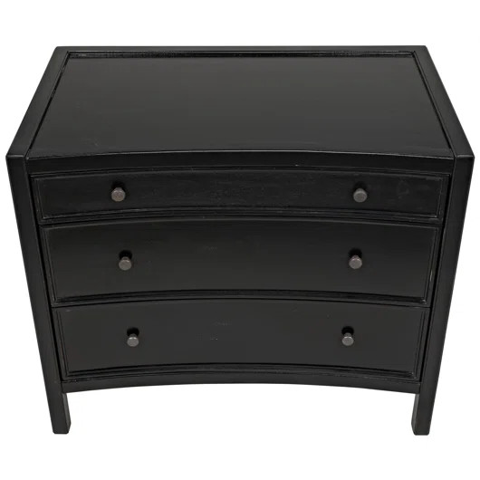 Noir Hampton 3 Drawer Bachelor's Chest | Perigold | Wayfair North America