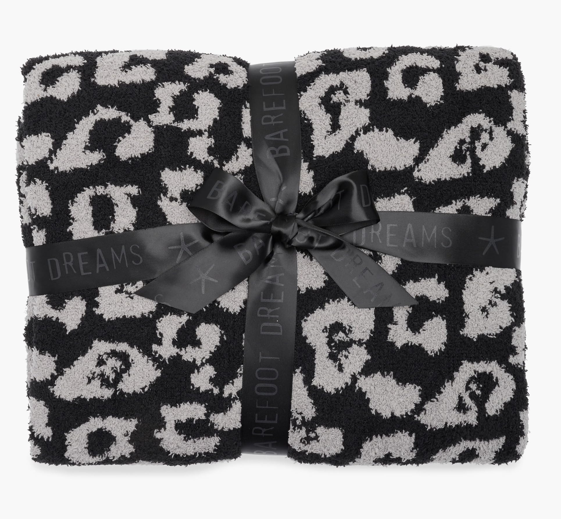 Barefoot Dreams in The Wild Leopard Throw Blanket CozyChic Throw 45" x 60" (Dove Gray/Black) | Amazon (US)