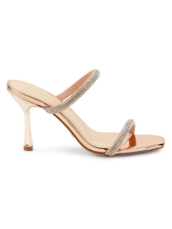 Bebe Camilah Rhinestone Stiletto Sandals on SALE | Saks OFF 5TH | Saks Fifth Avenue OFF 5TH