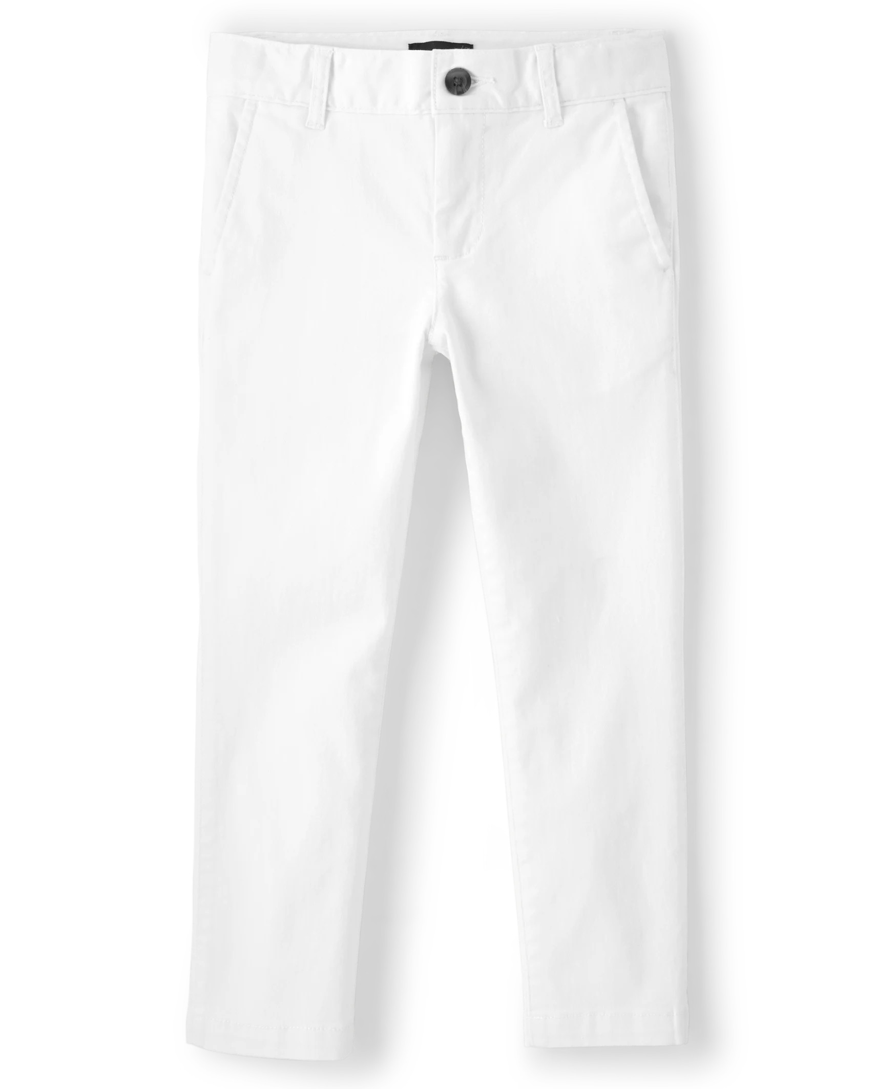 Boys Stretch Skinny Chino Pants - simplywht | The Children's Place