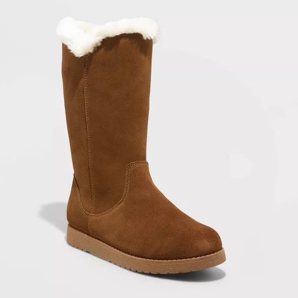 Women's Charleigh Tall Shearling Style Boots - Universal Thread™ | Target