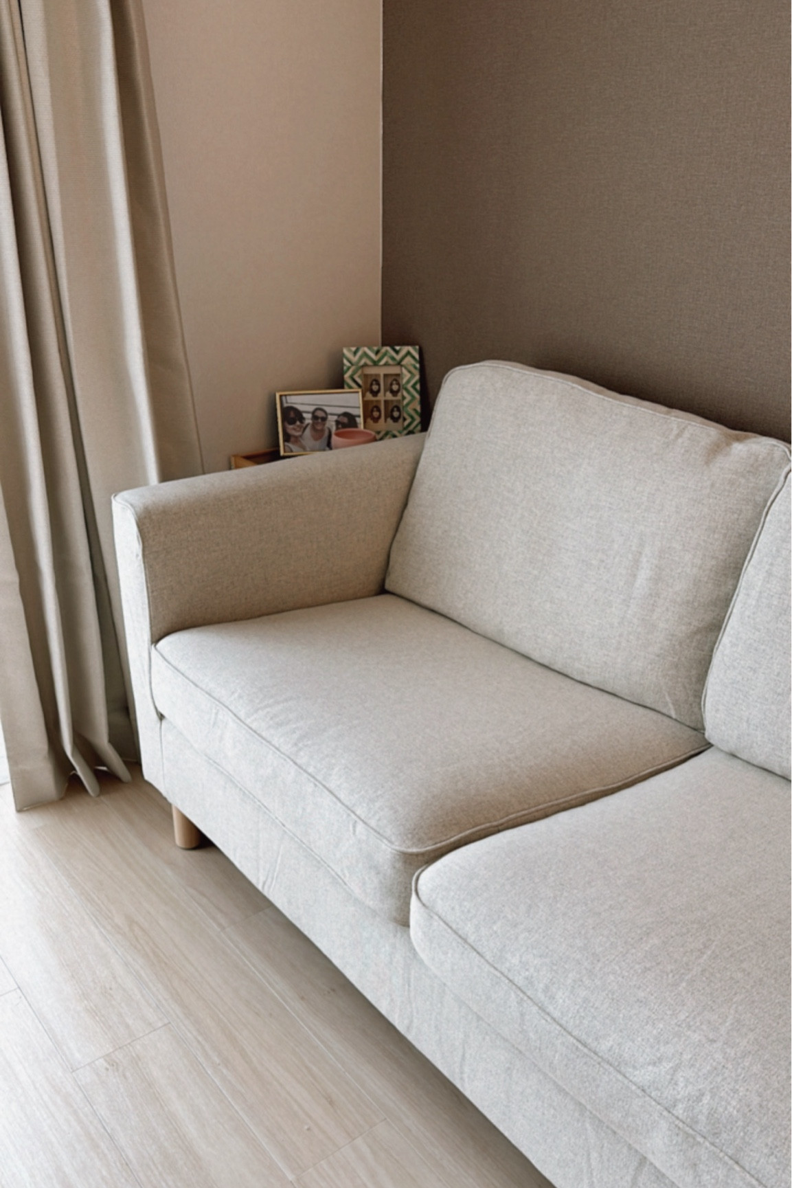 New sofa alert! This is perfect for my small Japanese apartment. Compact but also feels super comfortable with deep seats. Love 

#LTKmodest #LTKautumn #LTKhome