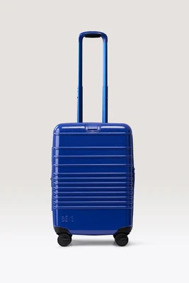 The Carry-On Roller in Glossy Cobalt Blue | BEIS