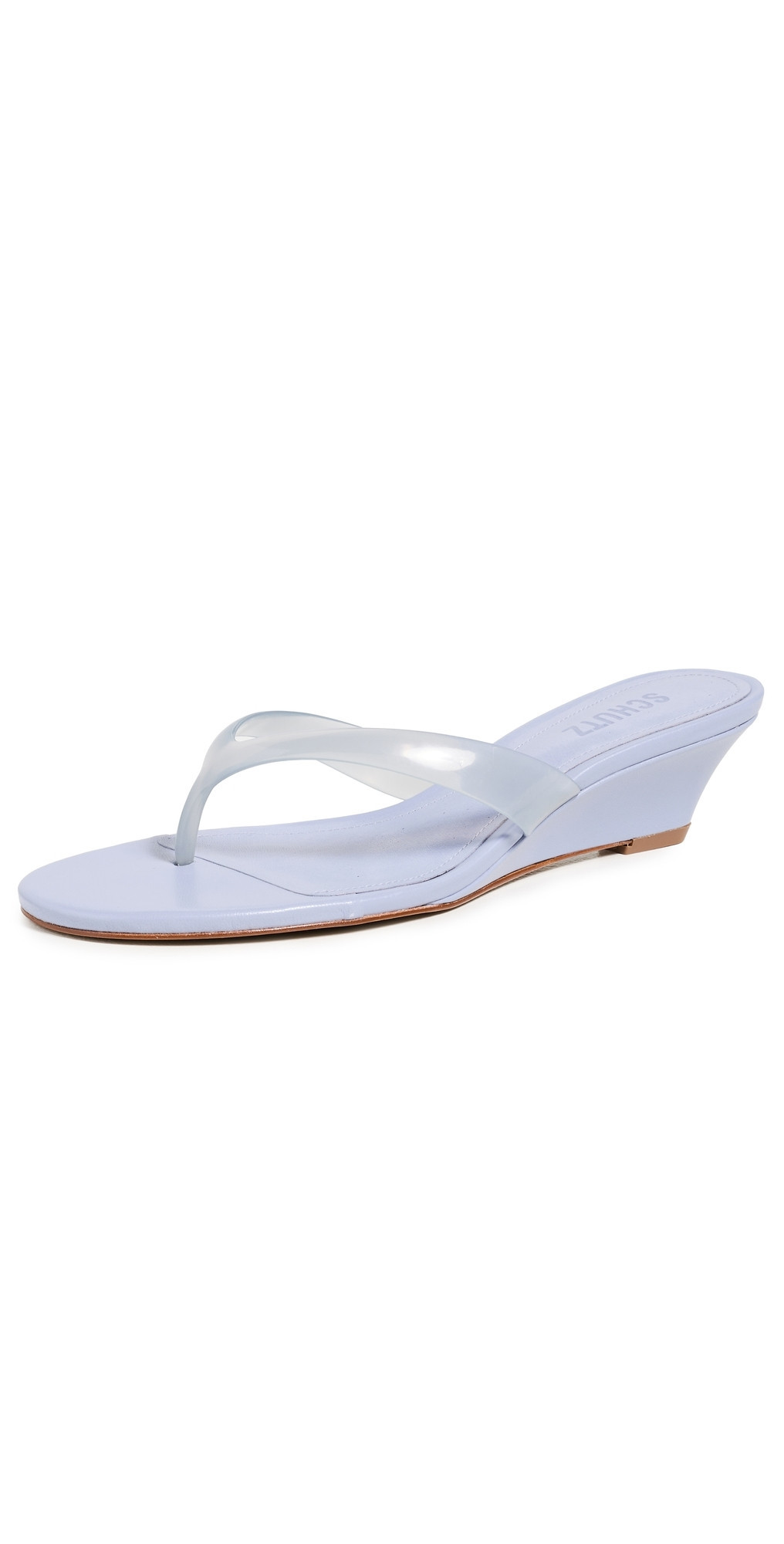 Schutz Roslyn Jelly Wedges Lavender Sky Translucido 9.5 | Shopbop