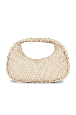 St. Agni Lattice Weave Mini Bon Bon Bag in Creme from Revolve.com | Revolve Clothing (Global)