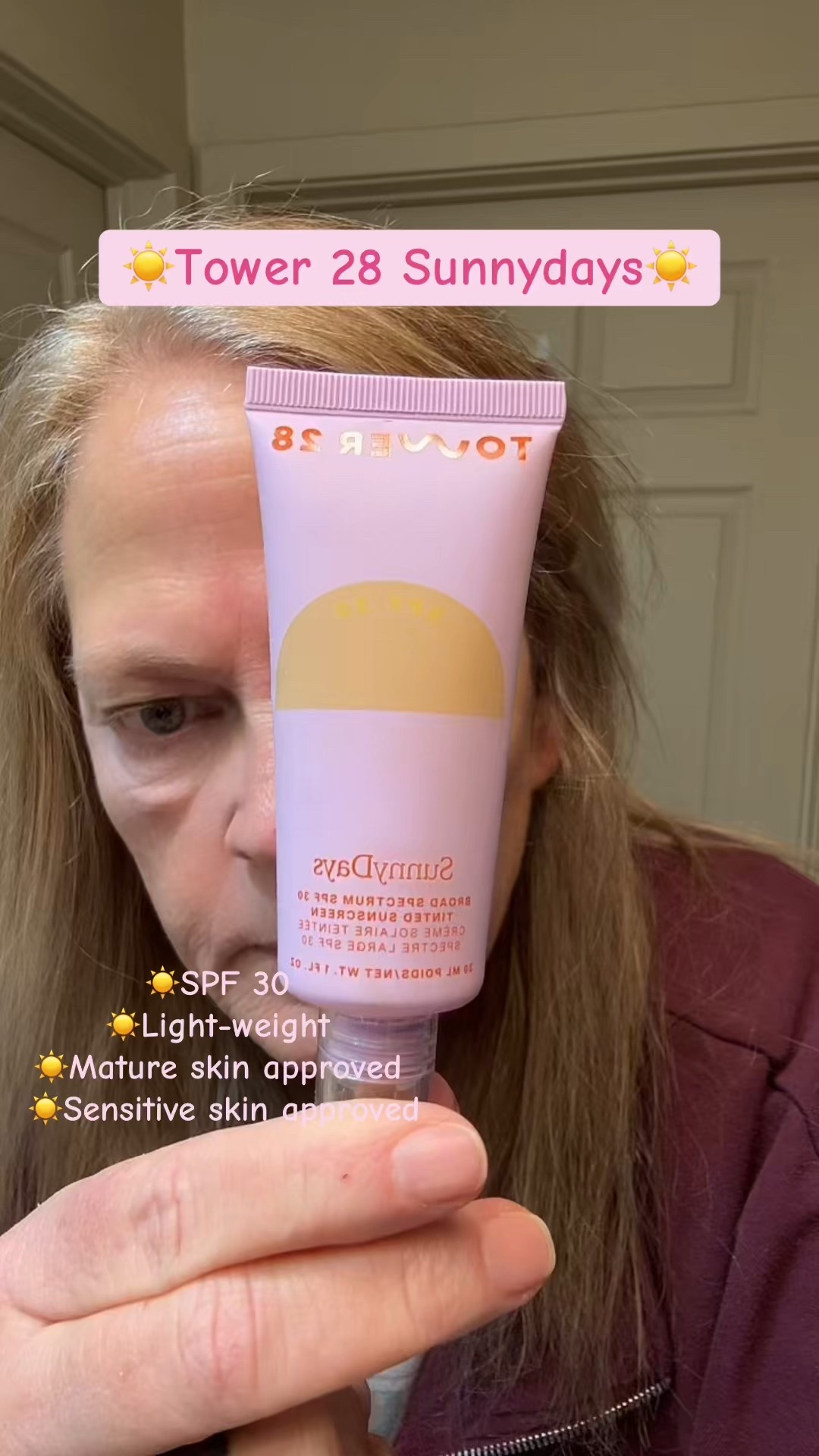 The Tower 28 Sunny Days skin tint with SPF 30 is perfect for spring/summer and your no make up makeup days. Safe for sensitive and acne prone skin  

#LTKBeauty #LTKOver40