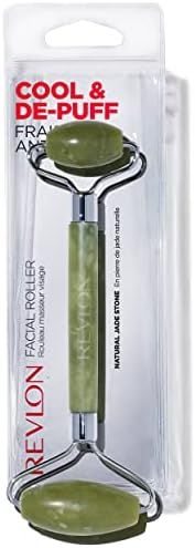 Revlon Jade Stone Facial Roller, Dual-Sided Face Massager to Cool and De-Puff, Jade, 1 count | Amazon (US)