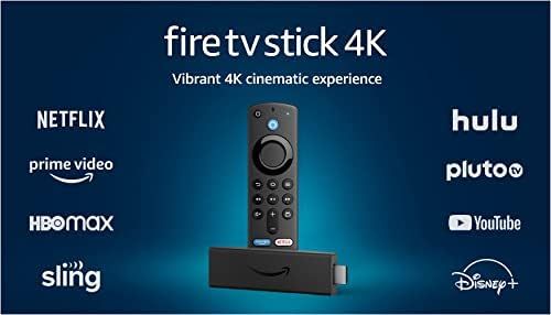 Fire TV Stick 4K, brilliant 4K streaming quality, TV and smart home controls, free and live TV | Amazon (US)