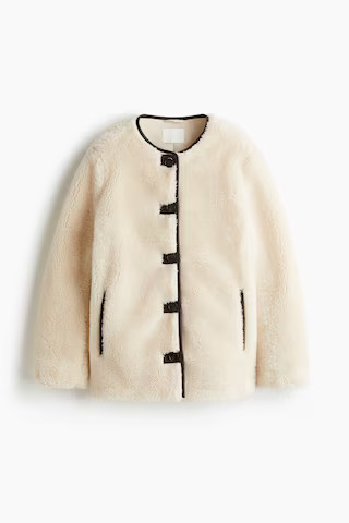 Jacket - Light beige - Ladies | H&M GB | H&M (UK, MY, IN, SG, PH, TW, HK)