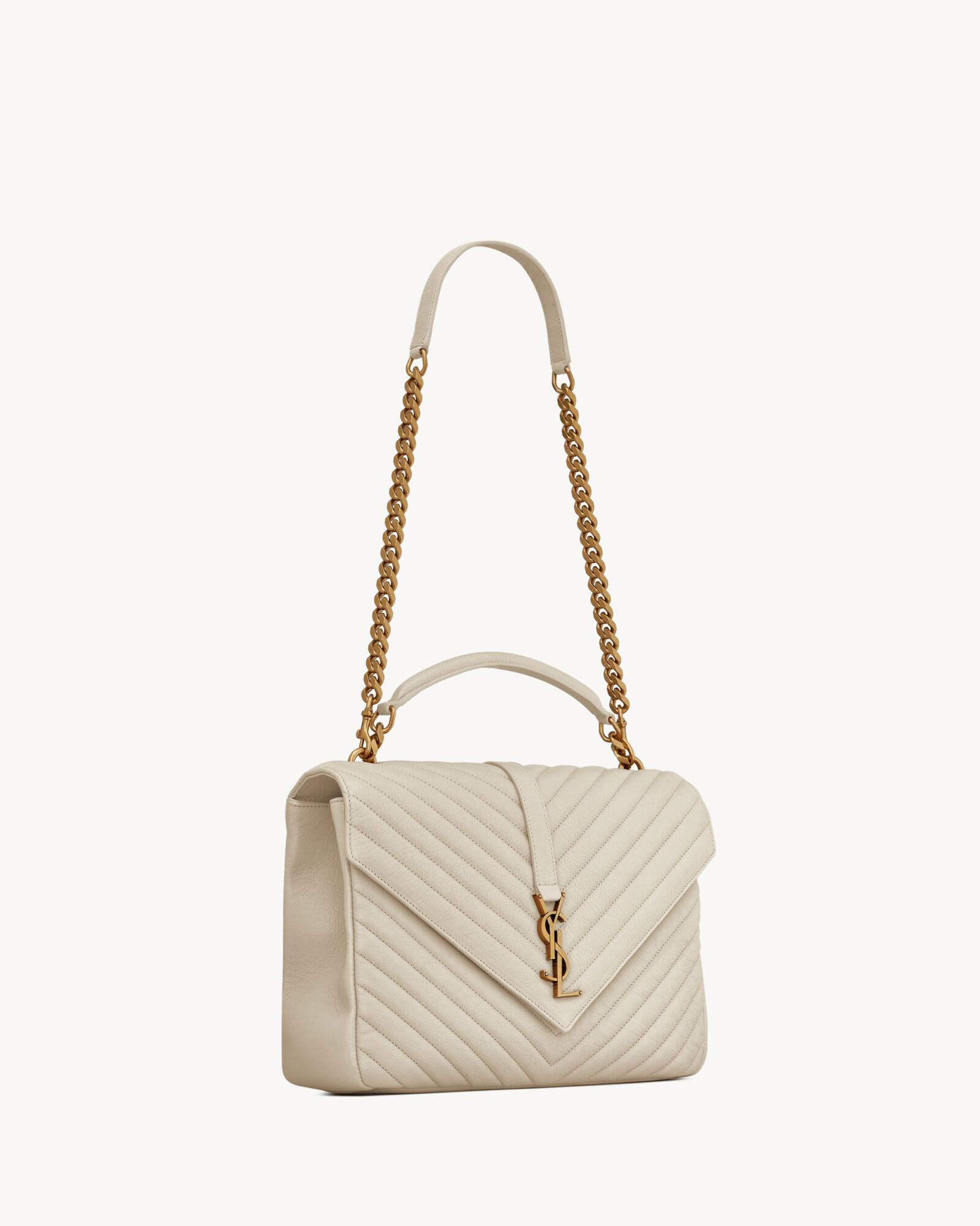 large college  in quilted leather | Saint Laurent Inc. (Global)