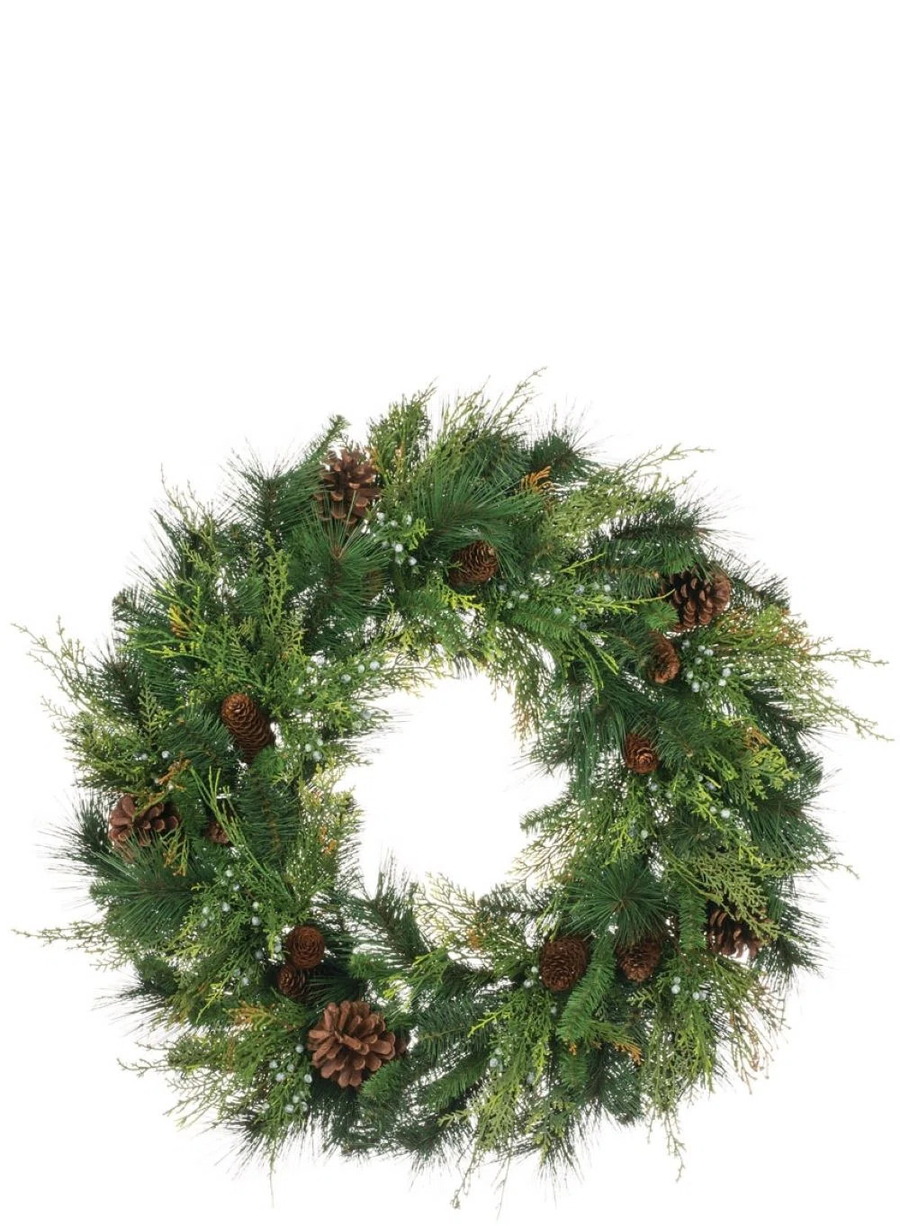 The Holiday Aisle® 30" Artificial Mixed Pine Wreath | Wayfair | Wayfair North America