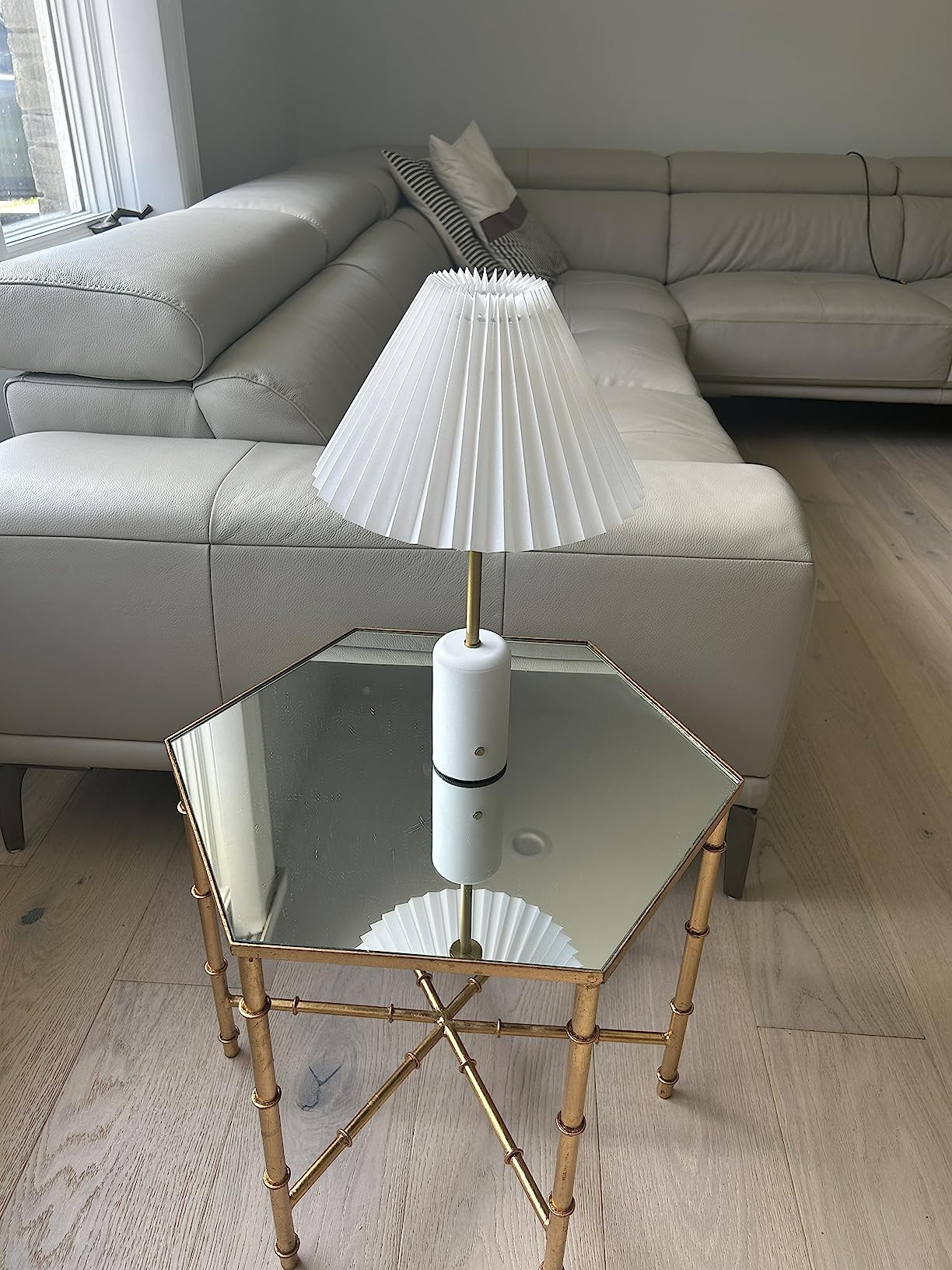 CHLORANTHUS Cordless Table Lamp, Touch Control Stepless Dimming, 5000mAh Rechargeable Battery Ple... | Amazon (US)