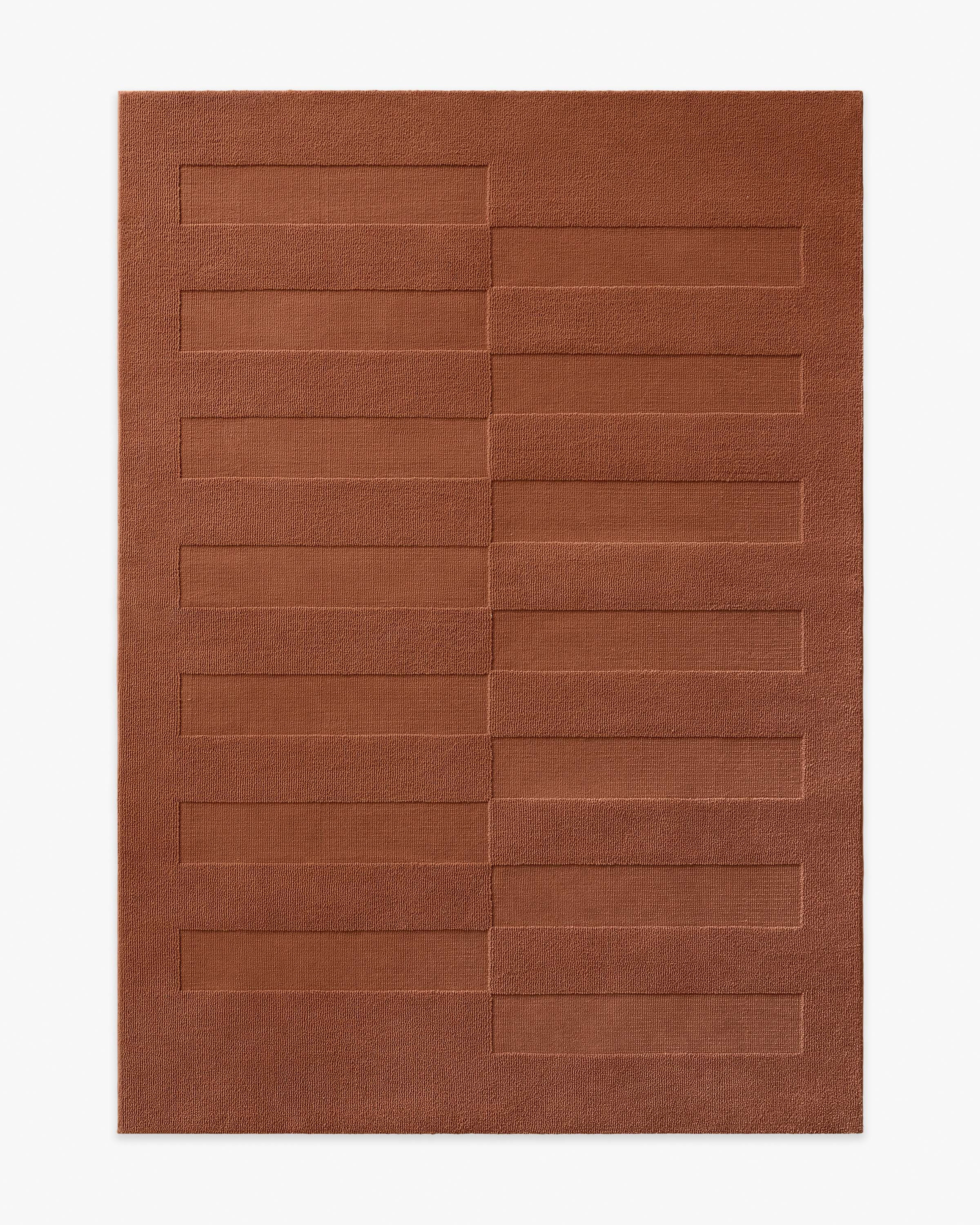 Ryder Terracotta Plush Rug | Ruggable US | Ruggable