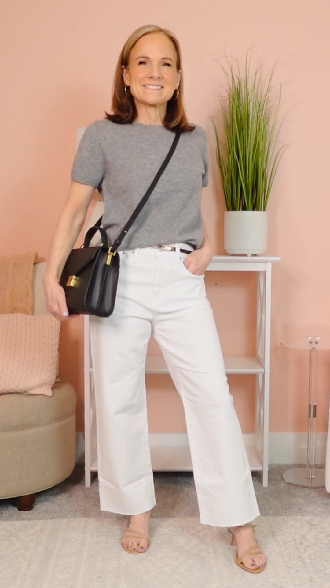 Petite Friendly Spring Arrivals from Quince.  I’m 5ft for reference.
Cashmere t-shirt (S)
Eco Knit Sweater (S)
Bella Jeans Size 2/26 inseam 
Linen Jacket (S)
Shorts (XS)
*Note on the jeans, these are the cropped Bella fit but work great as full length for petites !

#LTKOver40 #LTKPetite #LTKWatchNow