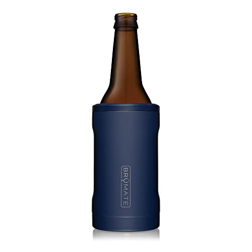 BrüMate Hopsulator BOTT'L - Insulated Beer Bottle Cooler for 12 Oz Bottles - Double-walled Stainless | Amazon (US)