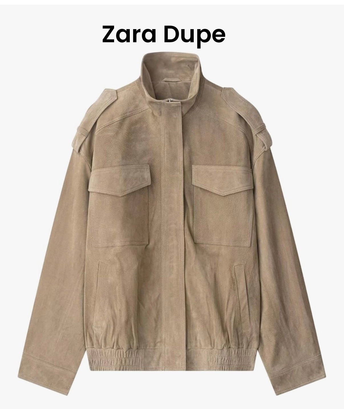 Zara Dupe! $56!! #zara #jacket #suedejacket #dupe #mothersday #gift

#LTKMothersDay #LTKmomlife #LTKootd