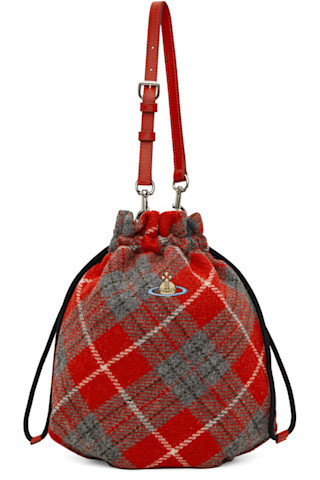 Red Drawstring Pouch Set Bag | SSENSE