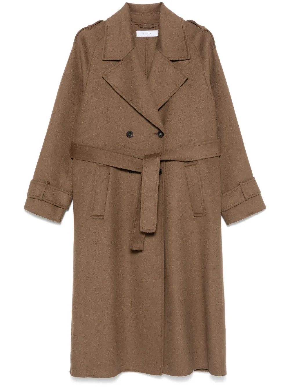 felted trench coat | Farfetch Global