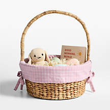 Modern Kids Easter Basket with Mini Stax Purple Liner + Reviews | Crate & Kids | Crate & Barrel