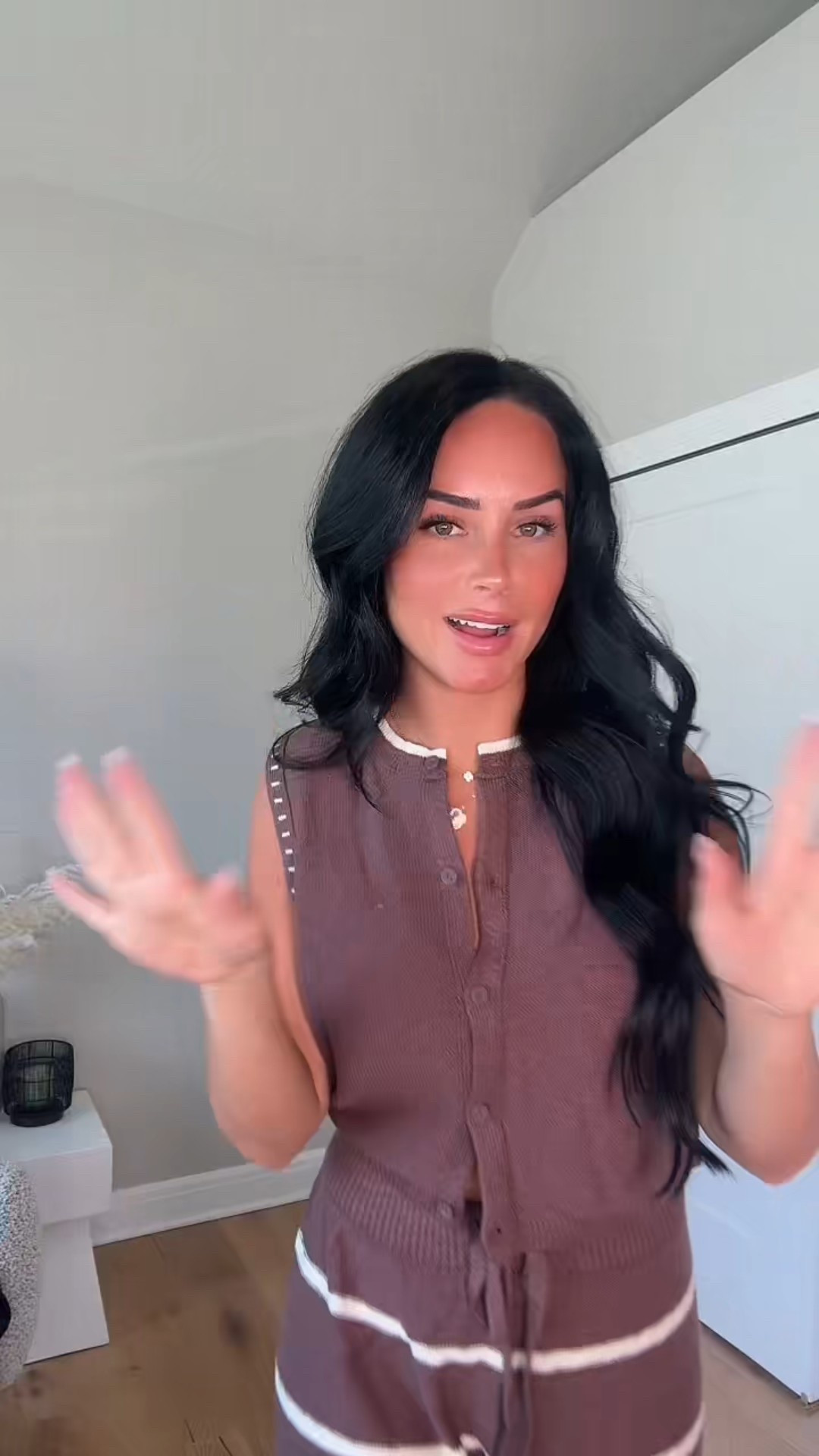 Obsessed with the knit set!! Perfect for a beach cover up for a cute comfy outfit. 

My sizing 5’7, 145lbs, 32dd
I’m wearing a size small in both 

#LTKFindsUnder50 #LTKSwim #LTKSaleAlert