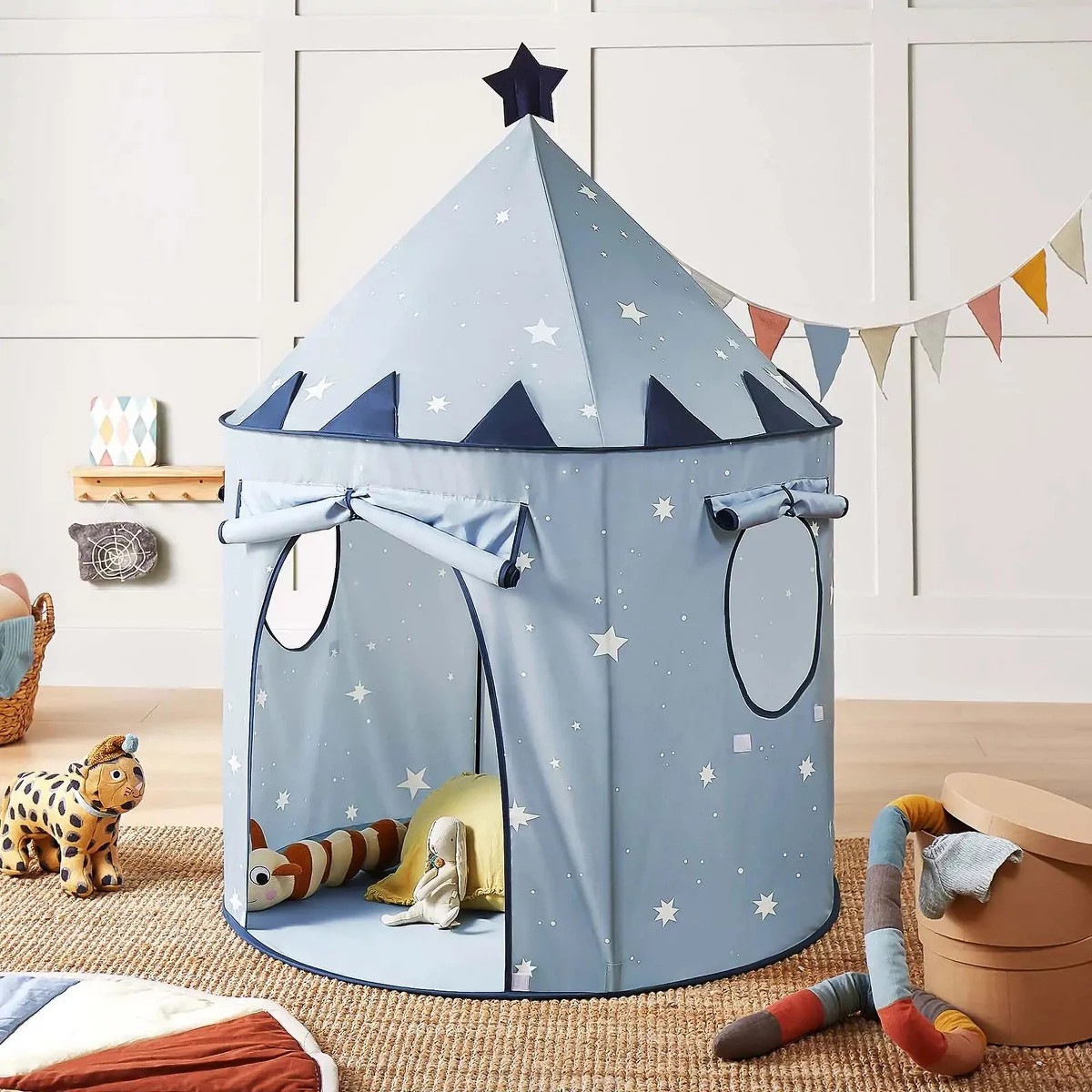 Tiny Land® Kids Tent – Starry Blue Indoor Tent for Toddlers | Target
