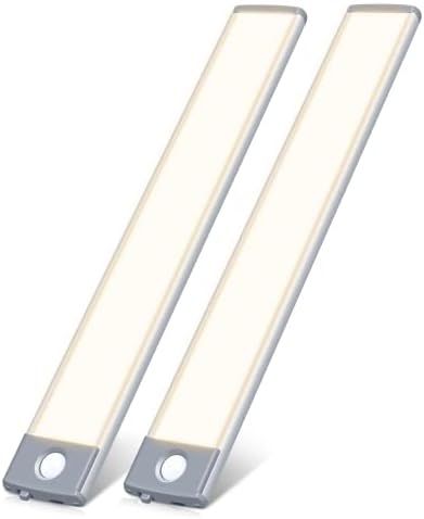 Under Cabinet Lighting 54 LED Motion Sensor Closet Light, 2500mAh Rechargeable Ultra Thin Magneti... | Amazon (US)