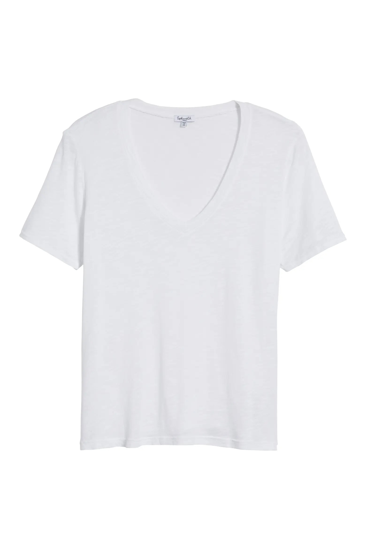 Splendid Everly Slub V-Neck Tee (Women) | Nordstrom | Nordstrom