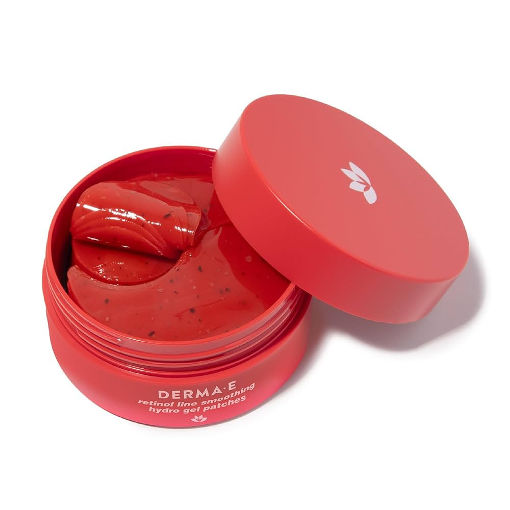 Derma E Retinol + Bakuchiol Under Eye Patches (30 Pairs) Non-Irritating, Line Smoothing Hydro Gel... | Amazon (US)