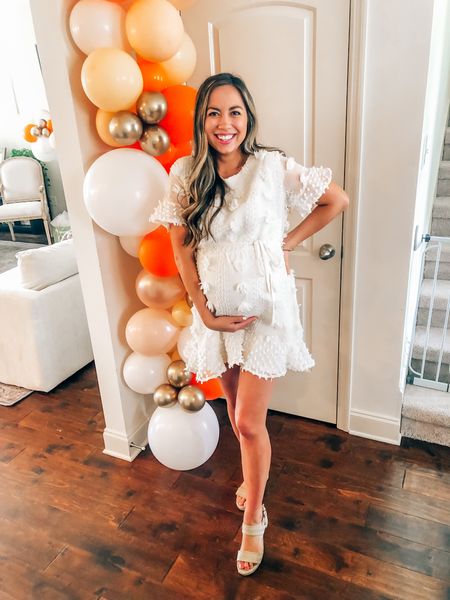 This is the perfect baby shower or wedding shower dress! Comfortable and flattering. It’s from a maternity boutique (Pink Blush) but actually isn’t a maternity dress. So you can wear it after OR as a bride-to-be! 


#LTKwedding #LTKbump #LTKunder50