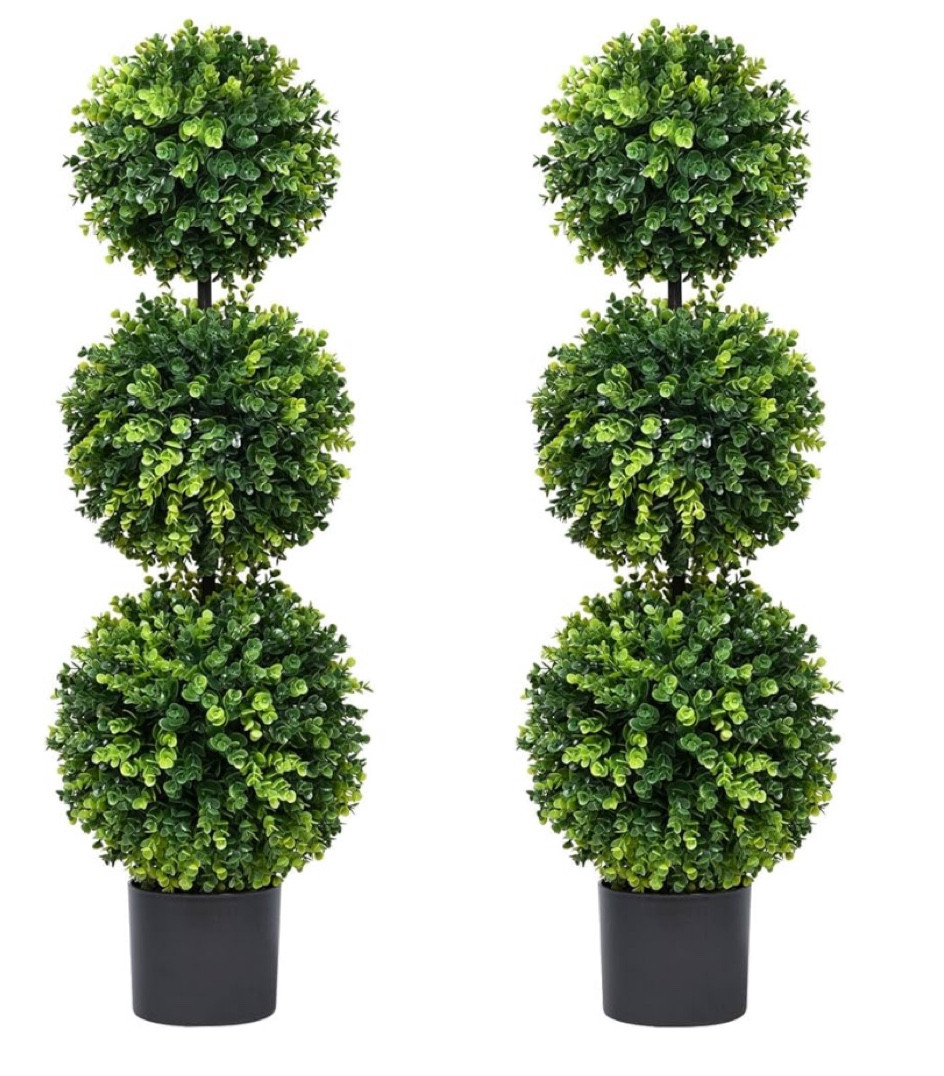 2 pack outdoor topiary for under $140 spring and summer porch decor on Amazon prime 

#LTKhome #LTKSeasonal