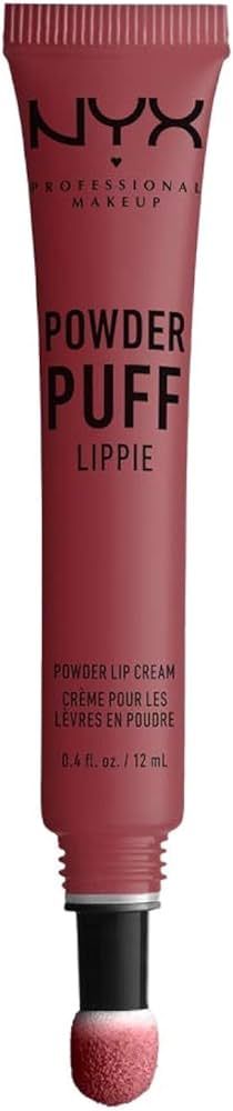 NYX PROFESSIONAL MAKEUP Powder Puff Lippie Lip Cream, Liquid Lipstick - Squad Goals (Tea Rose Pin... | Amazon (US)