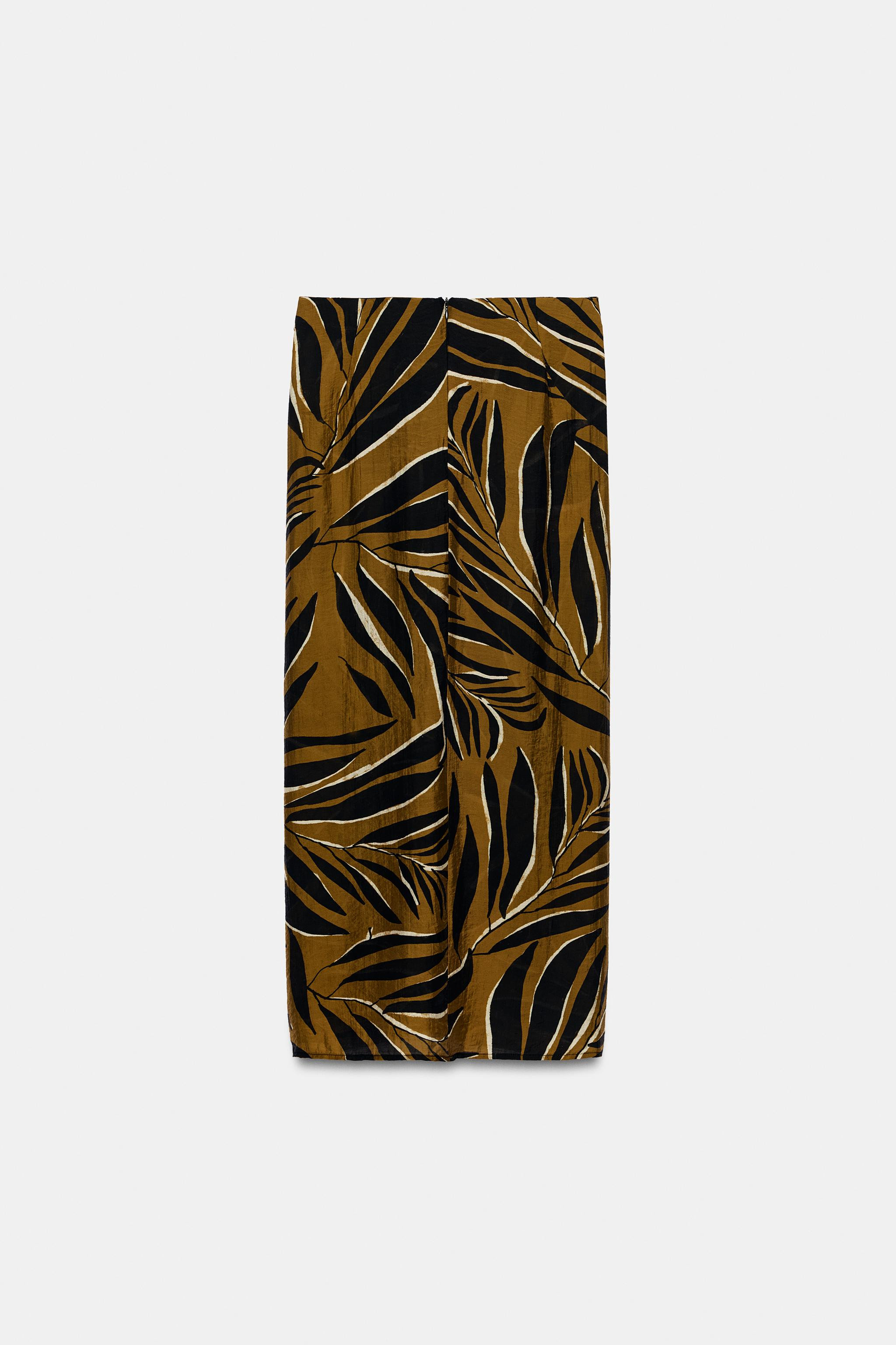PALM PRINT PAREO | Zara US