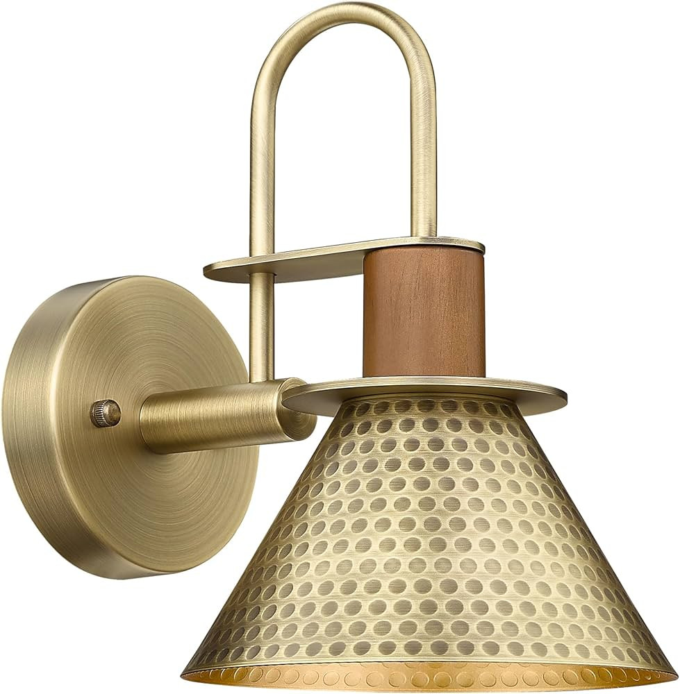 Barn Sconce Wall Lighting, HWH Gooseneck Wall Sconces Indoor Wall Lights, 1-Light Vanity Wall Lam... | Amazon (US)