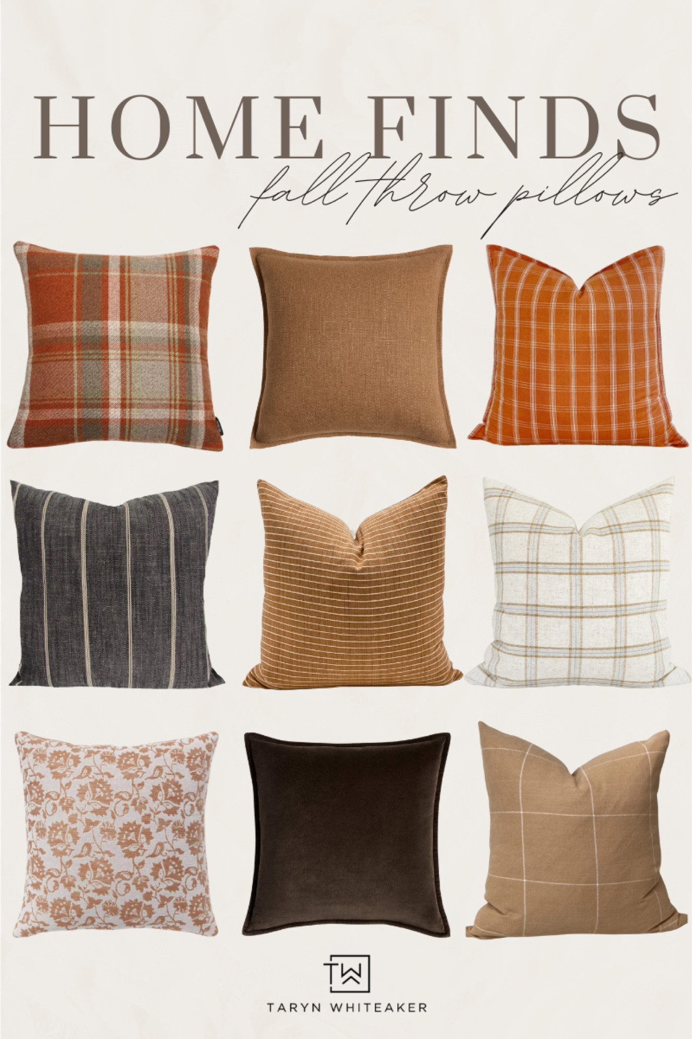 Home finds fall throw pillows


Fall throw pillows   Throw pillow  home decor  home accent  couch decor  neutral throw pillows  home inspo  decor inspo  tarynwhiteakee

#LTKHome #LTKFindsUnder100 #LTKSeasonal