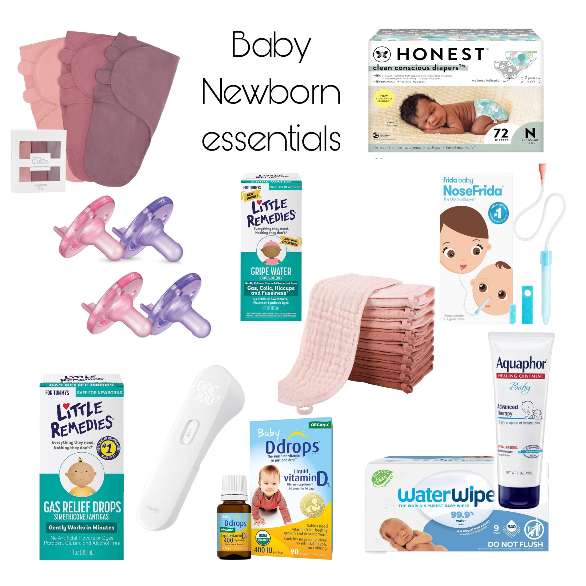 Newborn essentials 
Baby girl essentials 
Postpartum baby 

#LTKbump #LTKbaby #LTKfamily