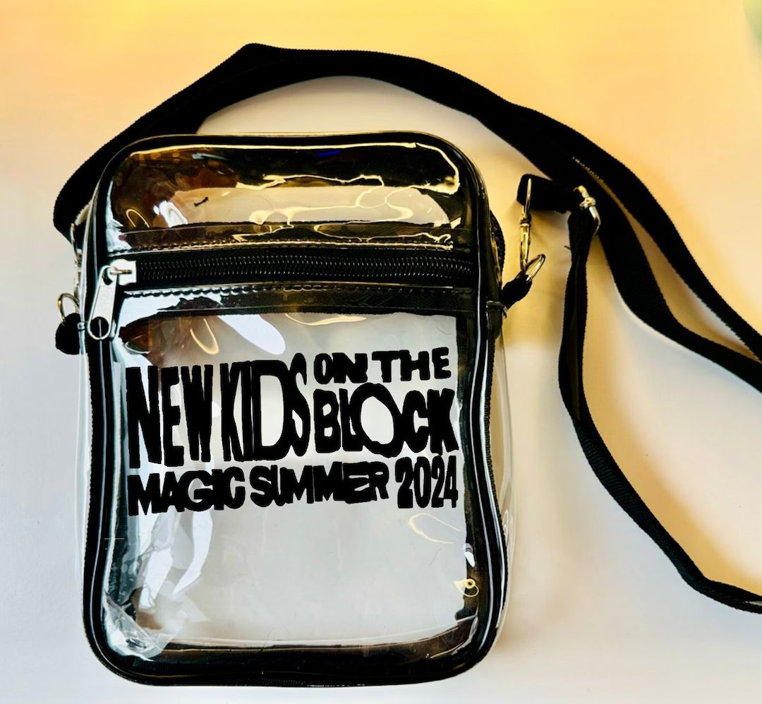 NKOTB Magic Summer Tour Clear Crossbody Bag Concert/stadium Approved - Etsy | Etsy (US)