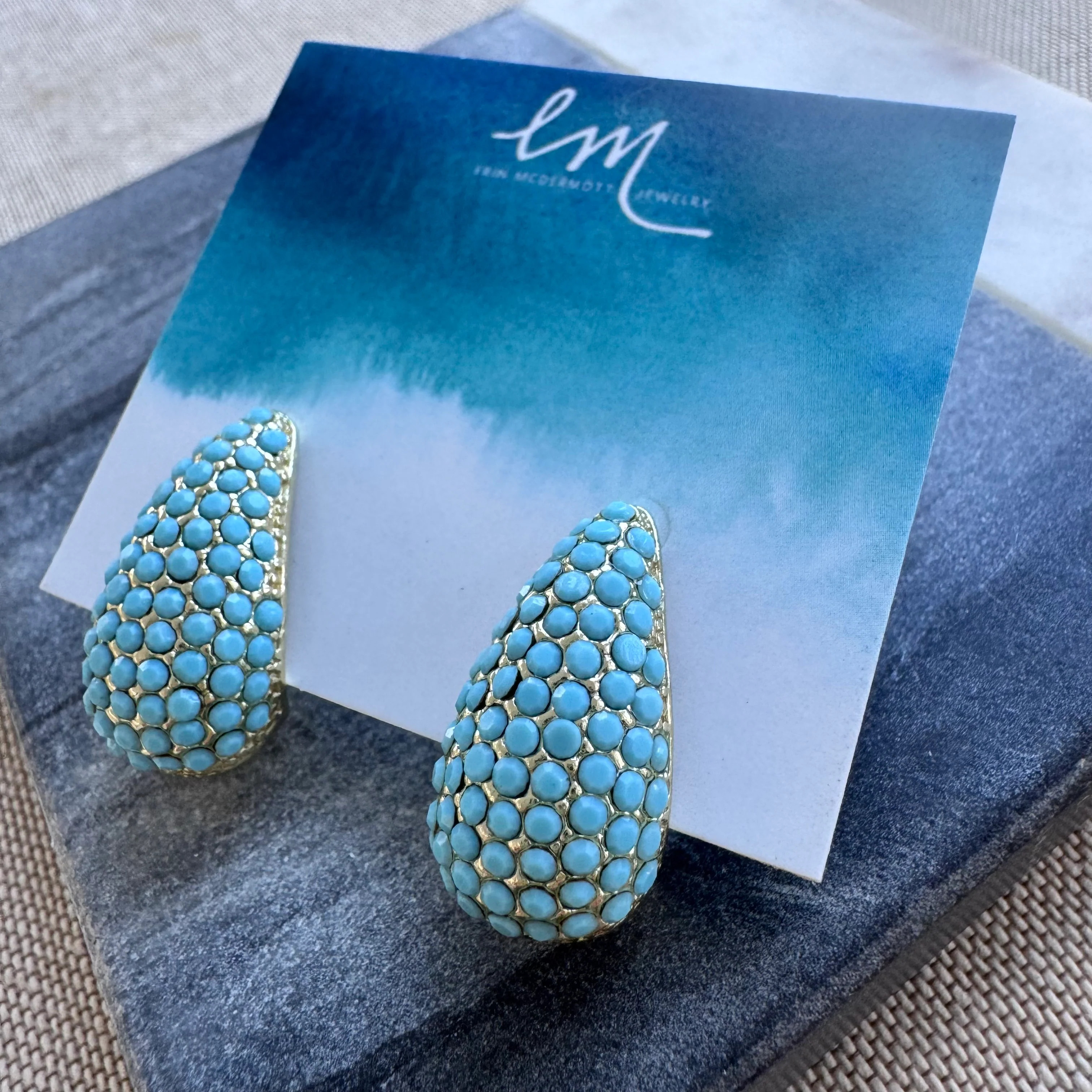 Santorini Statement Drops | Erin McDermott Jewelry