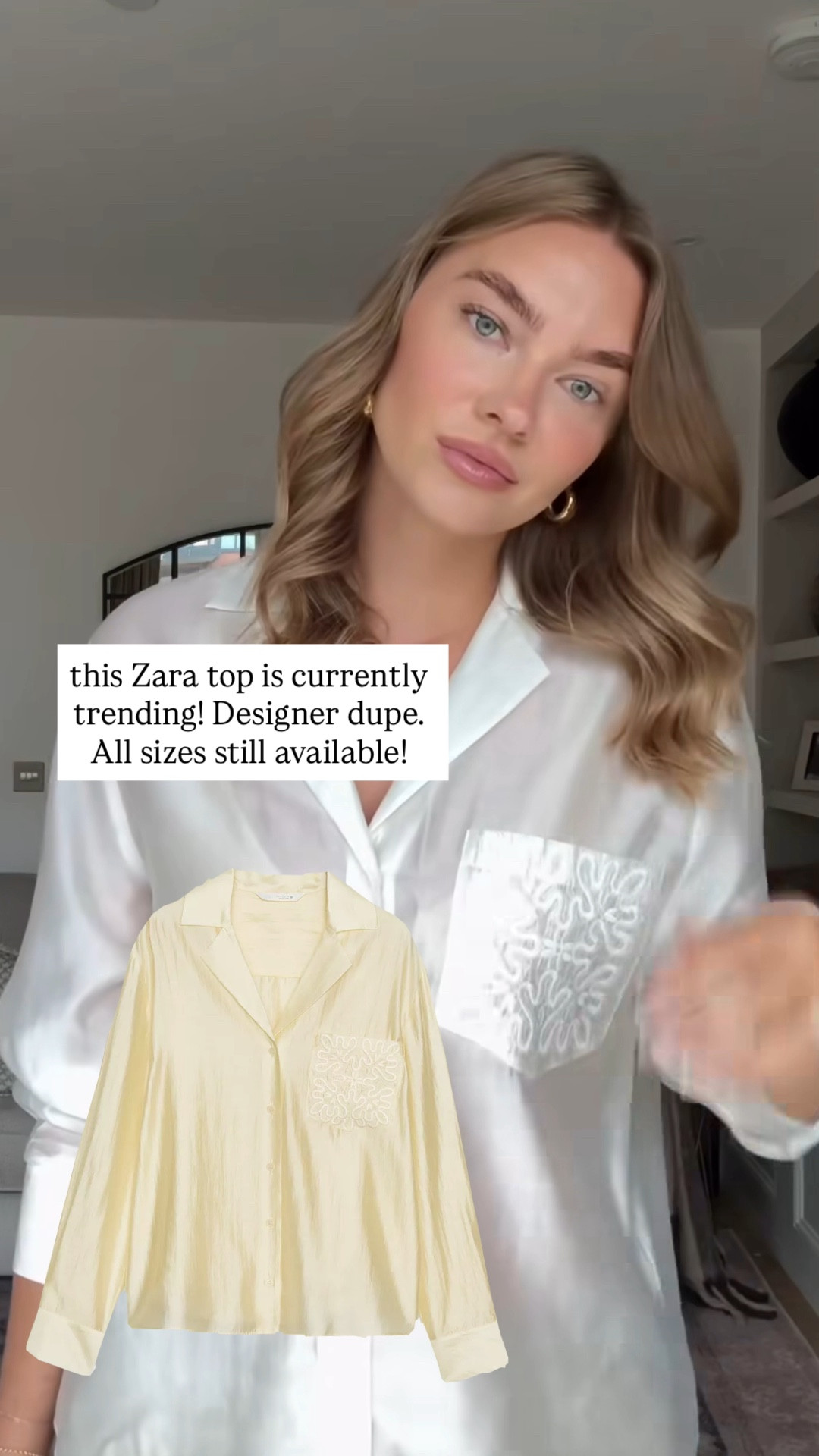 Zara top. Designer dupe. A must have for your closet 

#LTKFindsUnder100 #LTKWorkwear #LTKSeasonal