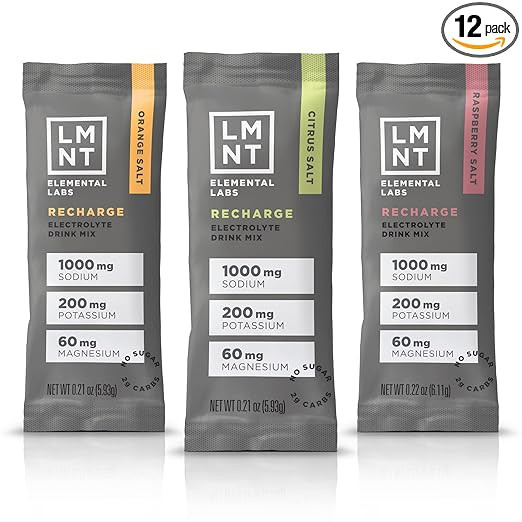 LMNT Keto Electrolyte Powder Packets | Paleo Hydration Powder | No Sugar, No Artificial Ingredien... | Amazon (US)